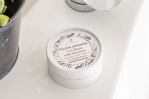 Dekodacc poudre exfoliante à la rose